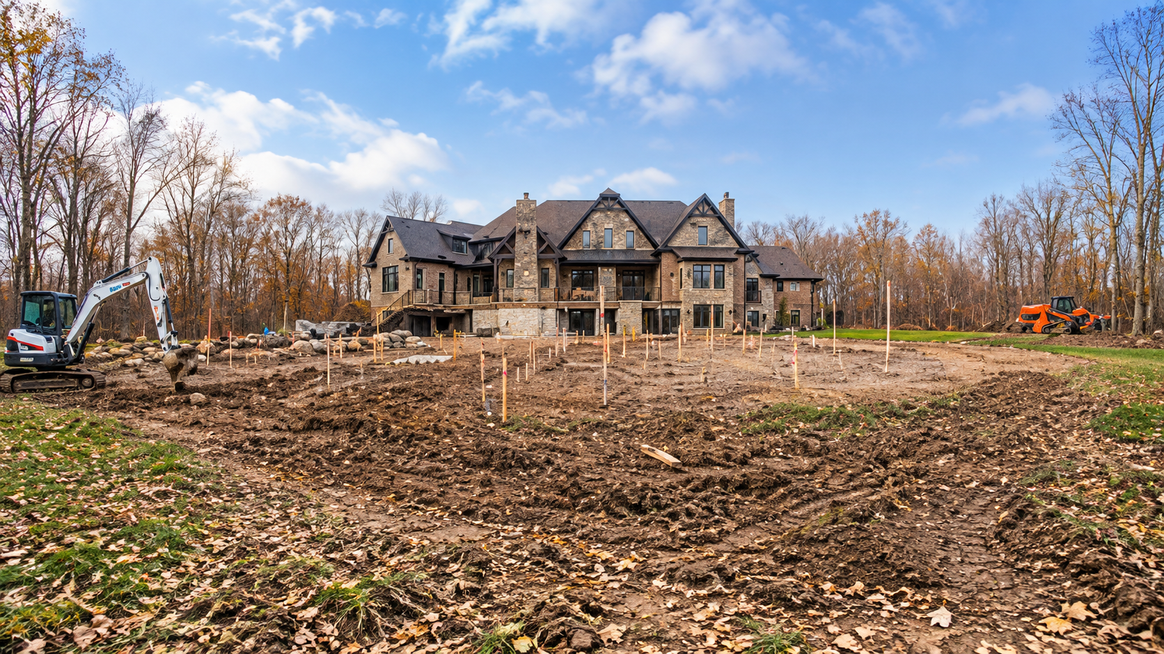 Helical piles for houses are installed by rotating steel shafts with helical bearing plates into the ground. The pile system must be designed to transfer structural loads through the piles to suitable supporting soil.